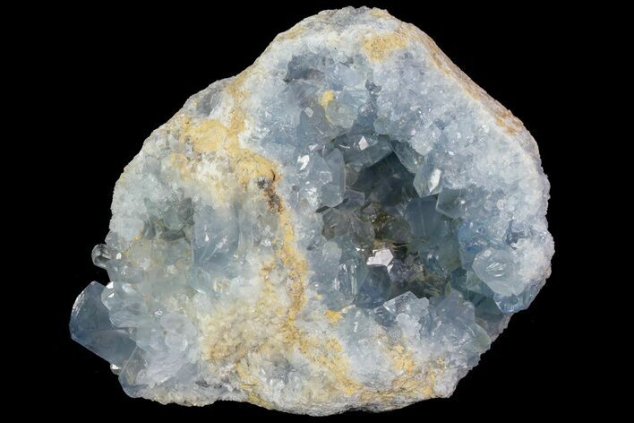 Blue Celestine (Celestite) Crystal Geode - Madagascar #70832